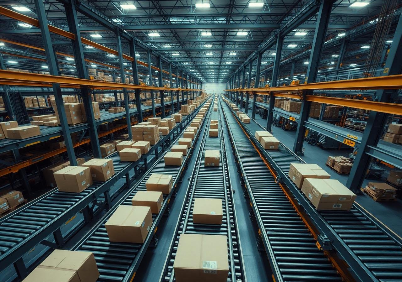 Warehouse Sortation Conveyor